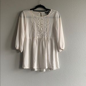 Cream Blouse